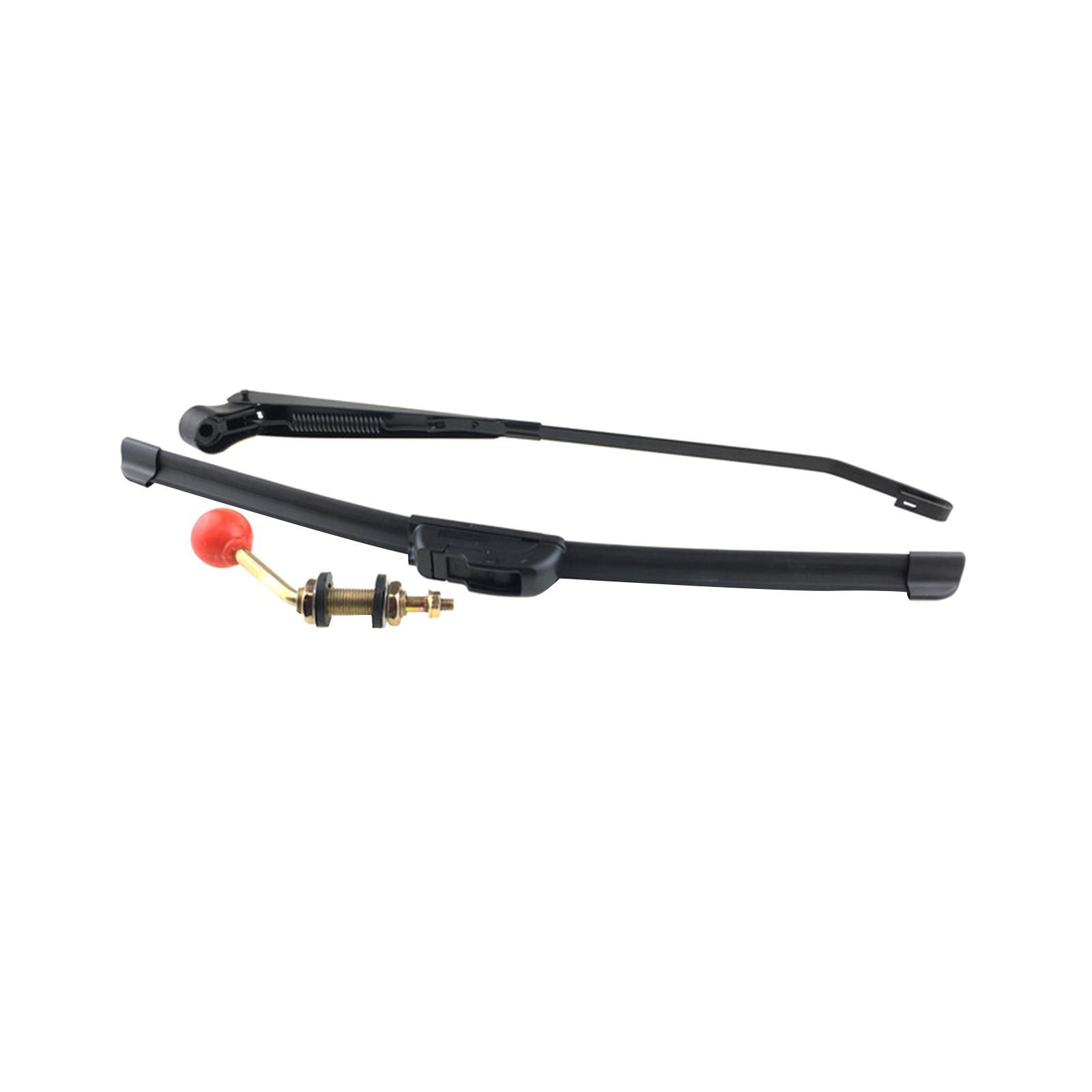Hand Operated Windshield Wiper Accessories Durable Manual Wiper for UTV