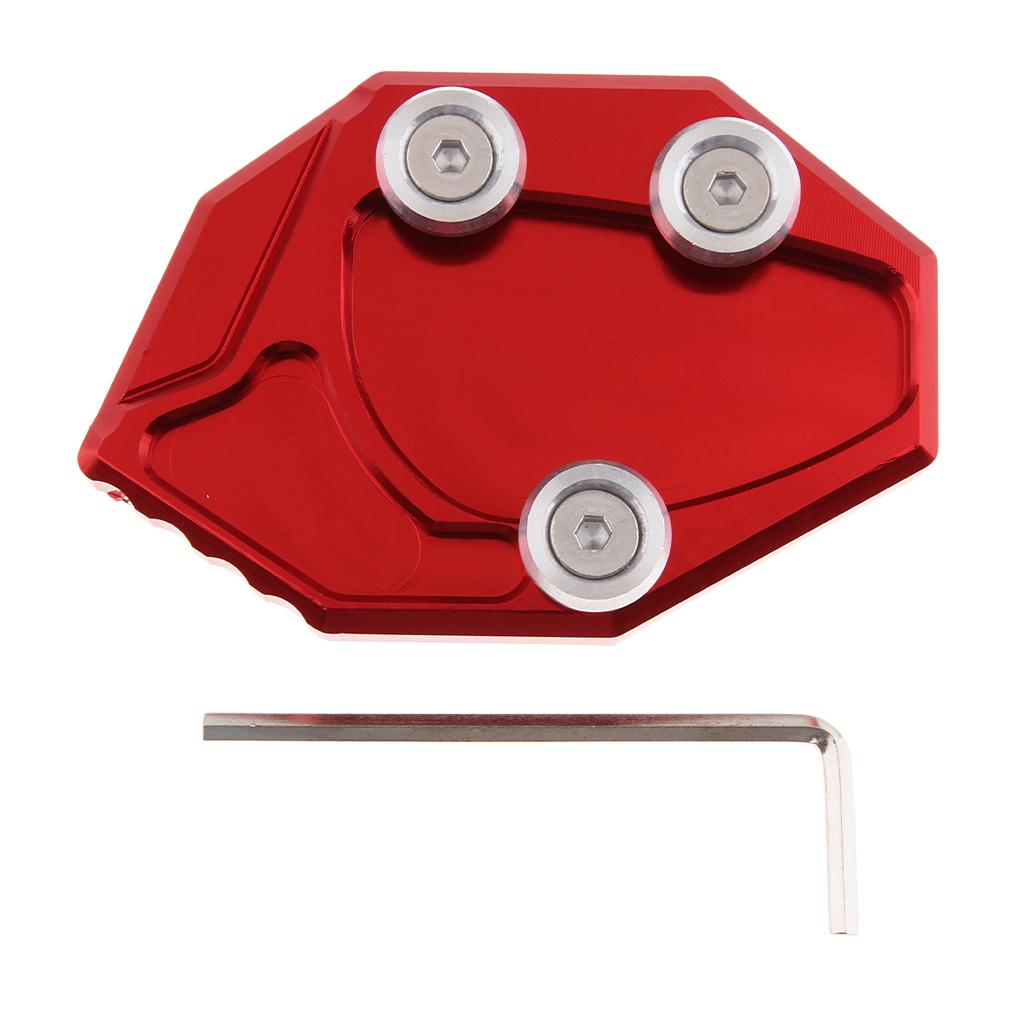 Motorcycle Kickstand Enlarge Pad for Kawasaki Ninja ZX14R 11-12 GTR1400 08-11