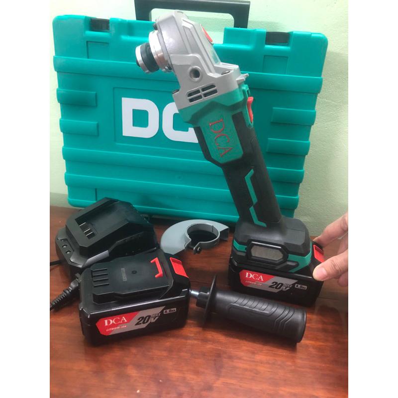 MÁY MÀI GÓC KHÔNG CHỔI THAN DÙNG PIN DCA ADSM06-125Z - HÀNG CHÍNH HÃNG