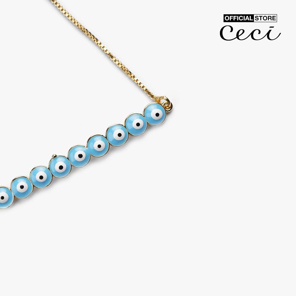 CECI - Vòng đeo tay nữ dây mảnh phối thiết kế độc đáo CC3-01000078-06