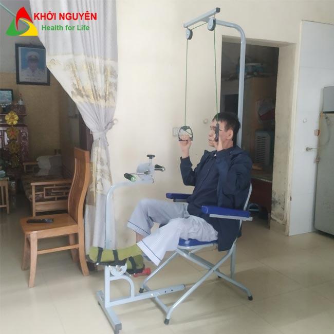 Ghế tập phục hồi chức năng 3 trong 1 cho người tai biến