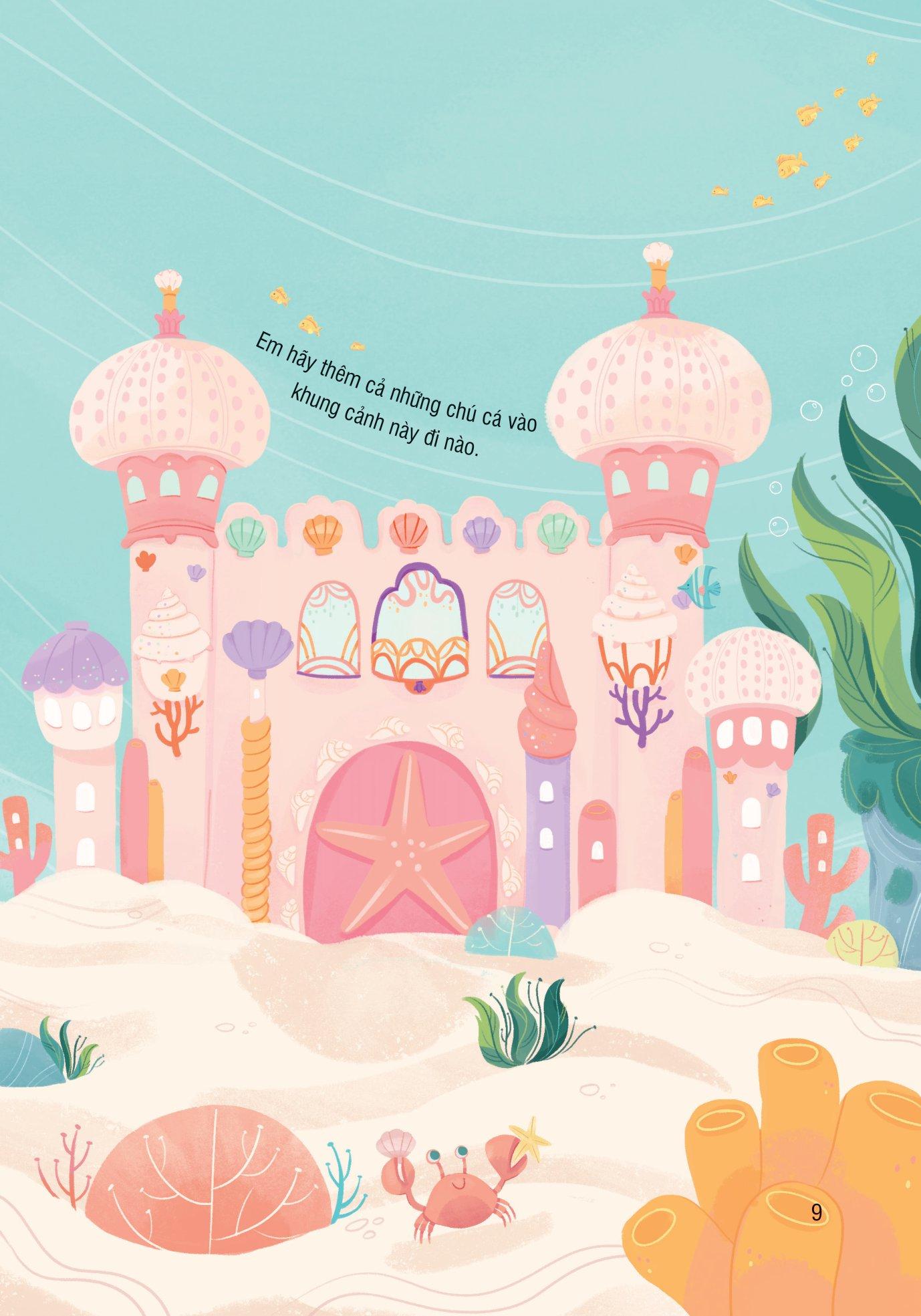 Bóc Dán Thông Minh - Nàng Tiên Cá