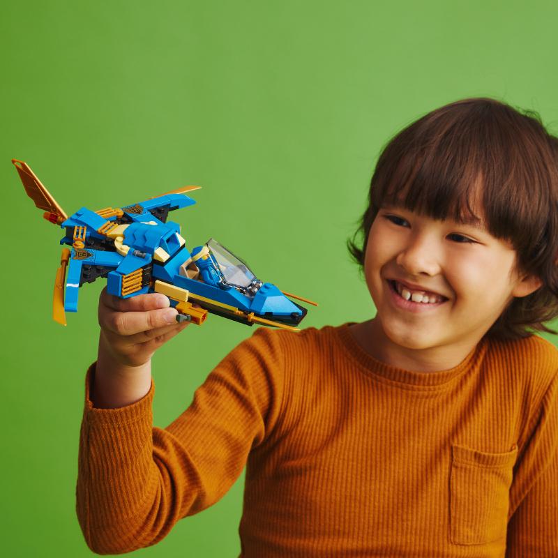 Đồ Chơi Lắp Ráp LEGO Ninjago Phi Cơ Sấm Sét Tiến Hóa Của Jay 71784
