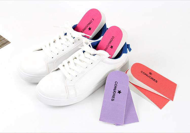 Combo 6 miếng lót gót giày tăng chiều cao 2.5cm