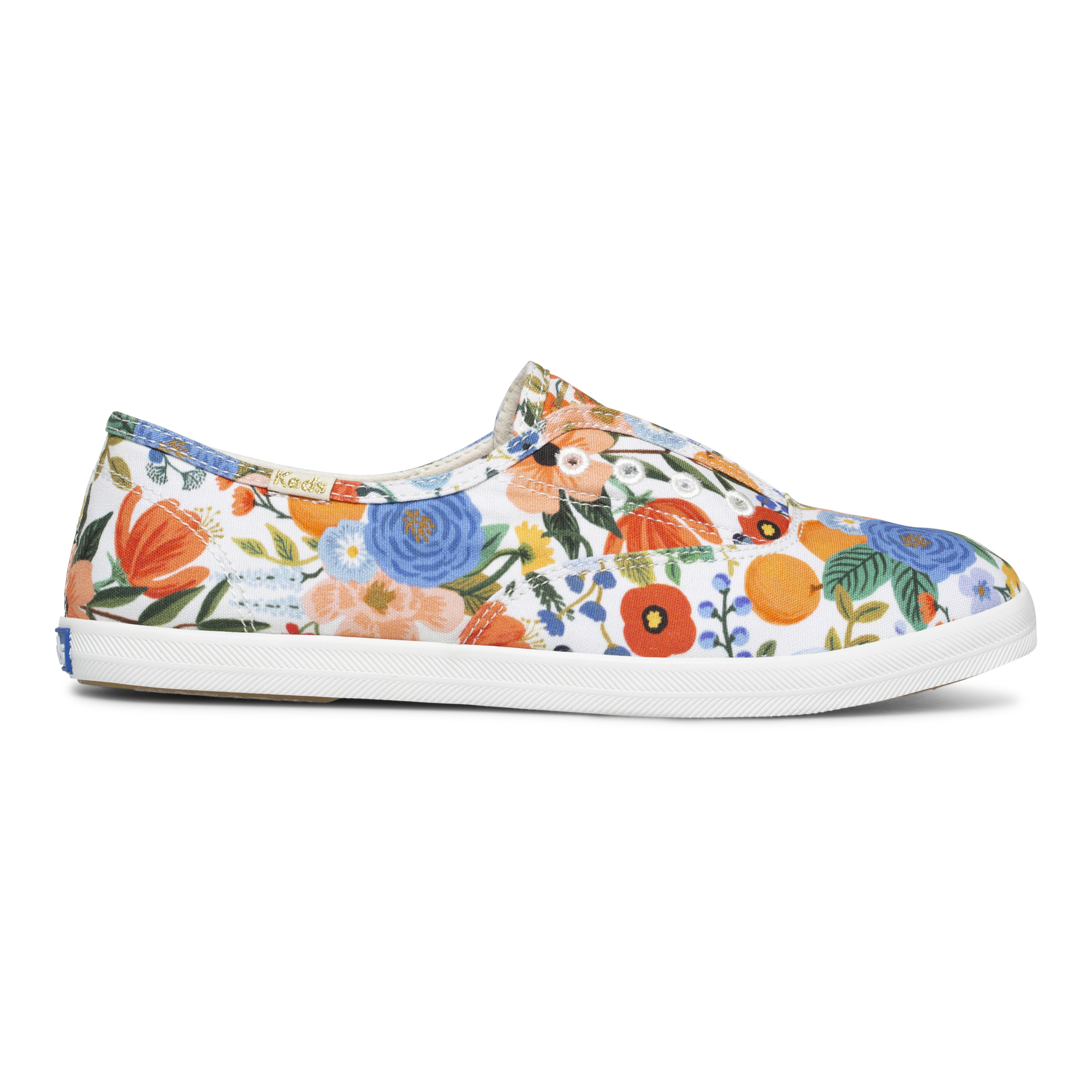 Giày Keds Nữ- Rifle Paper Co. Chillax Citrus Garden Party White Multi- KD066086