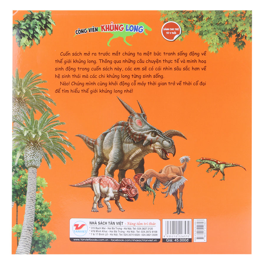 Công Viên Khủng Long - Khủng Long Sừng Cong Einiosaurus