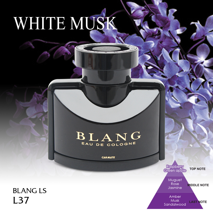 Nước Hoa Ô Tô CARMATE Blang LS L37 White Musk 125ml - Nhập Khẩu Chính Hãng