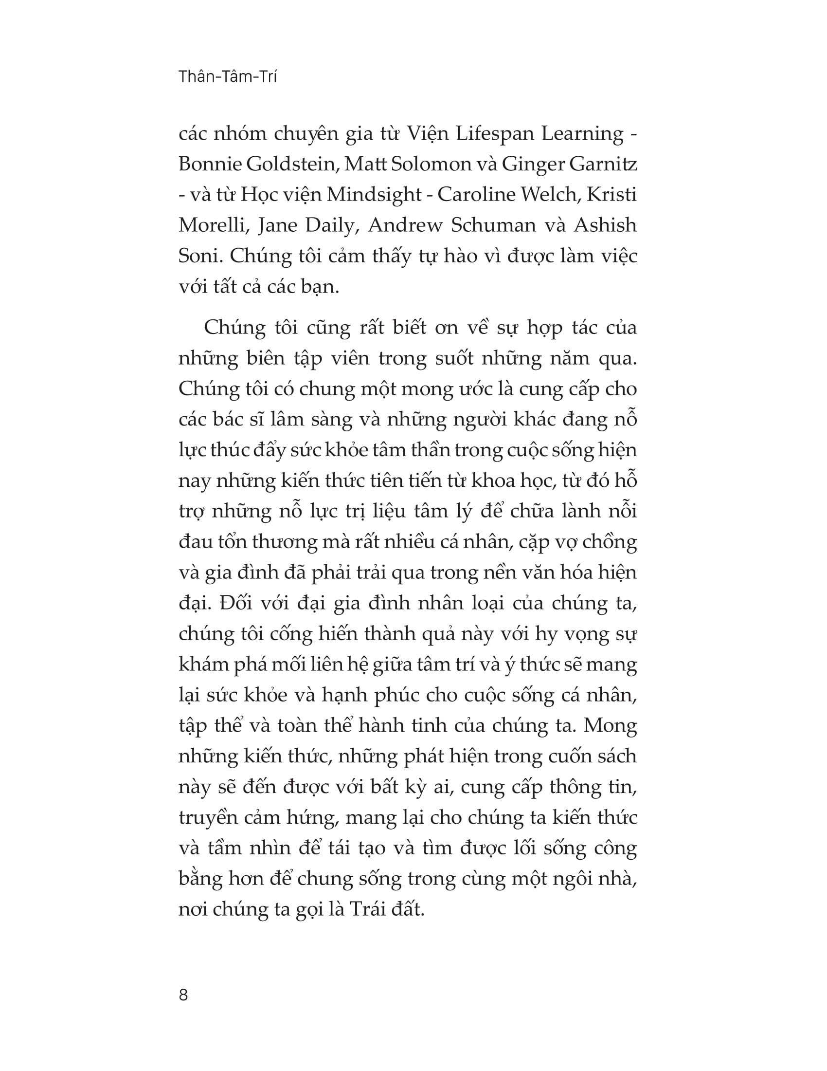 Thân Tâm Trí