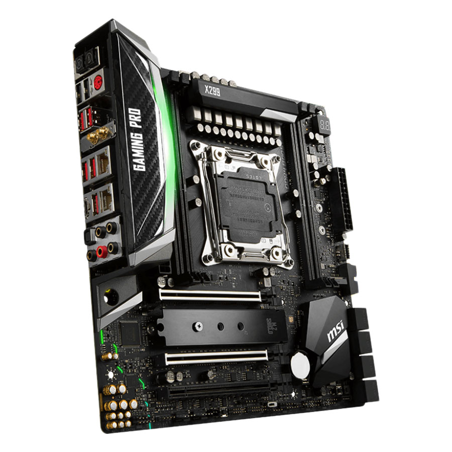 Bo mạch chủ - Mainboard MSI X299M Gaming Pro Carbon AC