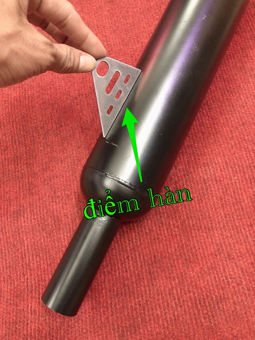 Pas hàn treo pô