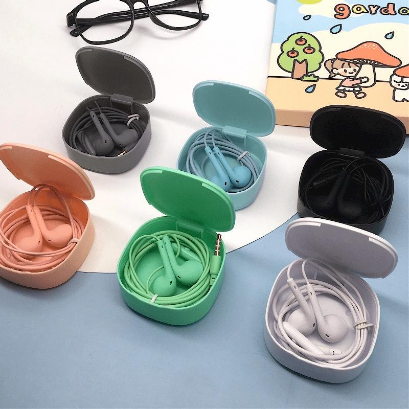 XIAOMI Tai Nghe Nhét Tai Lỗ Tròn Đường Kính Ngang Chất Lượng Cao 3.5mm Thông Dụng Cho ios Và Android