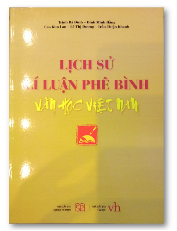 Sách - Lịch Sử Lý Luận Phê Bình Văn Học Việt Nam