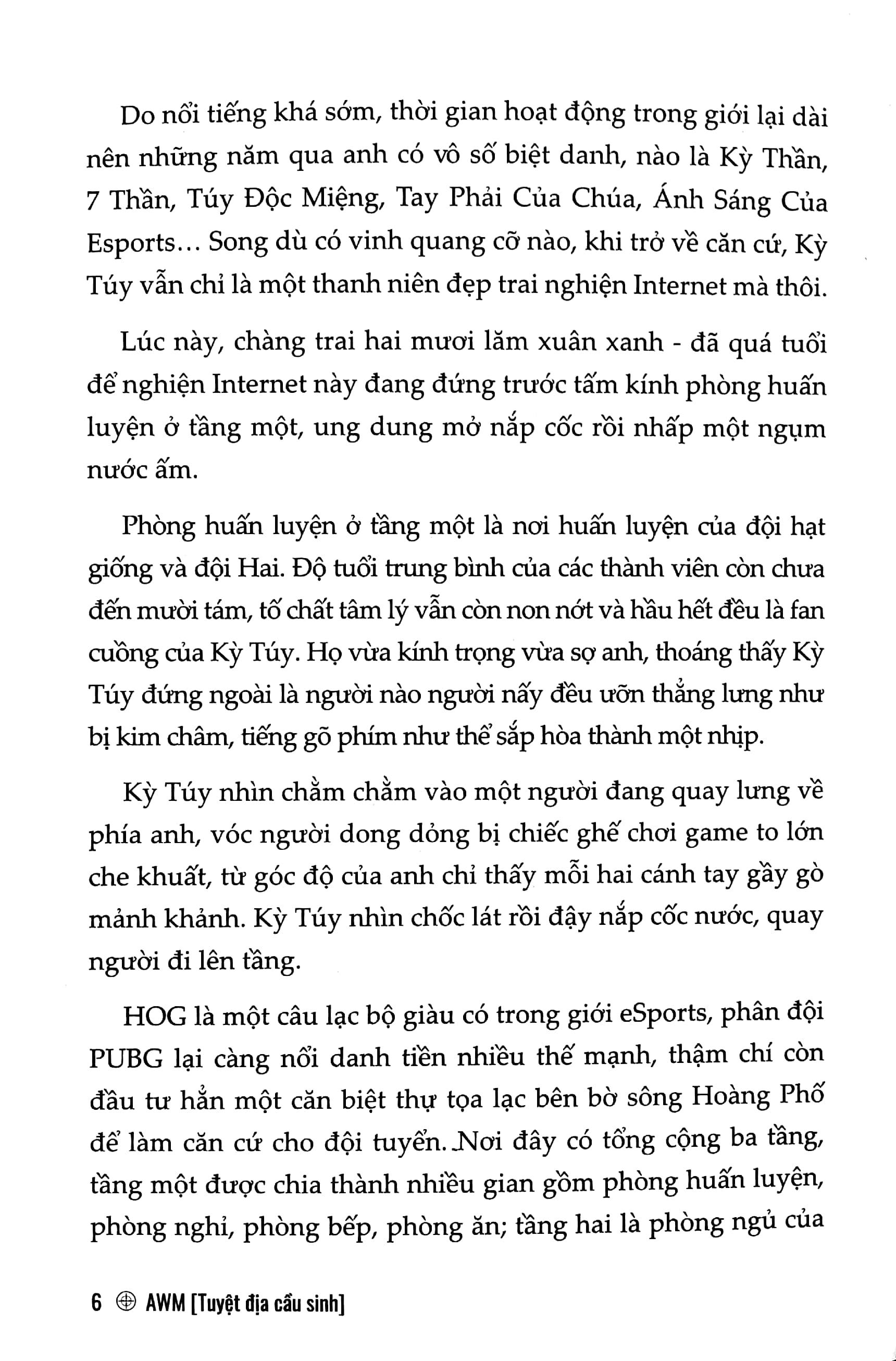 AWM Tuyệt Địa Cầu Sinh