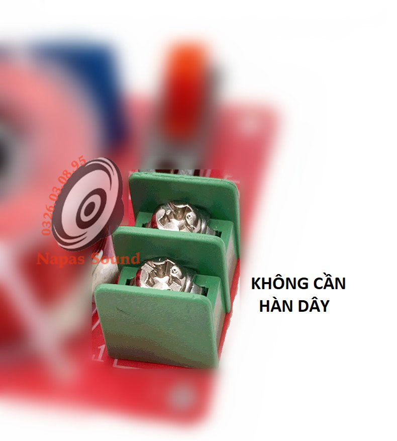 BỘ 2 MẠCH LỌC LOA TOÀN DẢI CÔNG SUẤT NHỎ HB01 - PHÂN TẦN LOA TOÀN DẢI