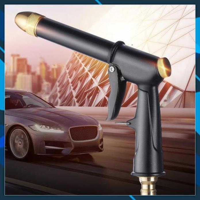 Vòi tưới cây rửa xe️️ Bộ dây và vòi xịt tăng áp lực nước rửa xe tưới cây loại 5m 206732