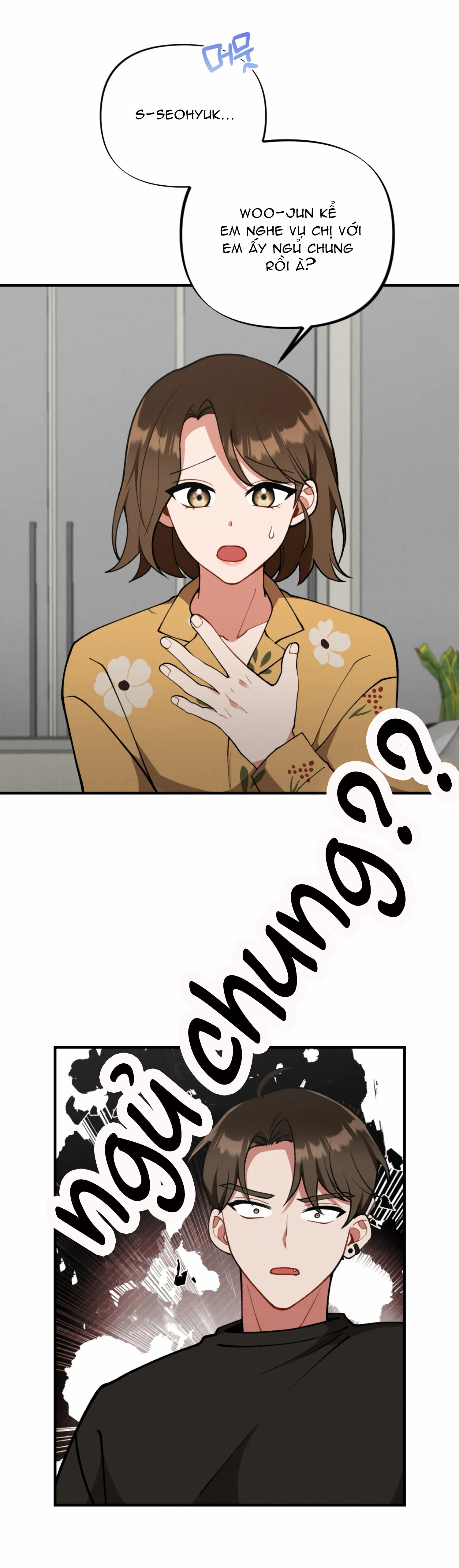 [18+] bạn của em trai không thể to như vậy! chapter 6.2 20