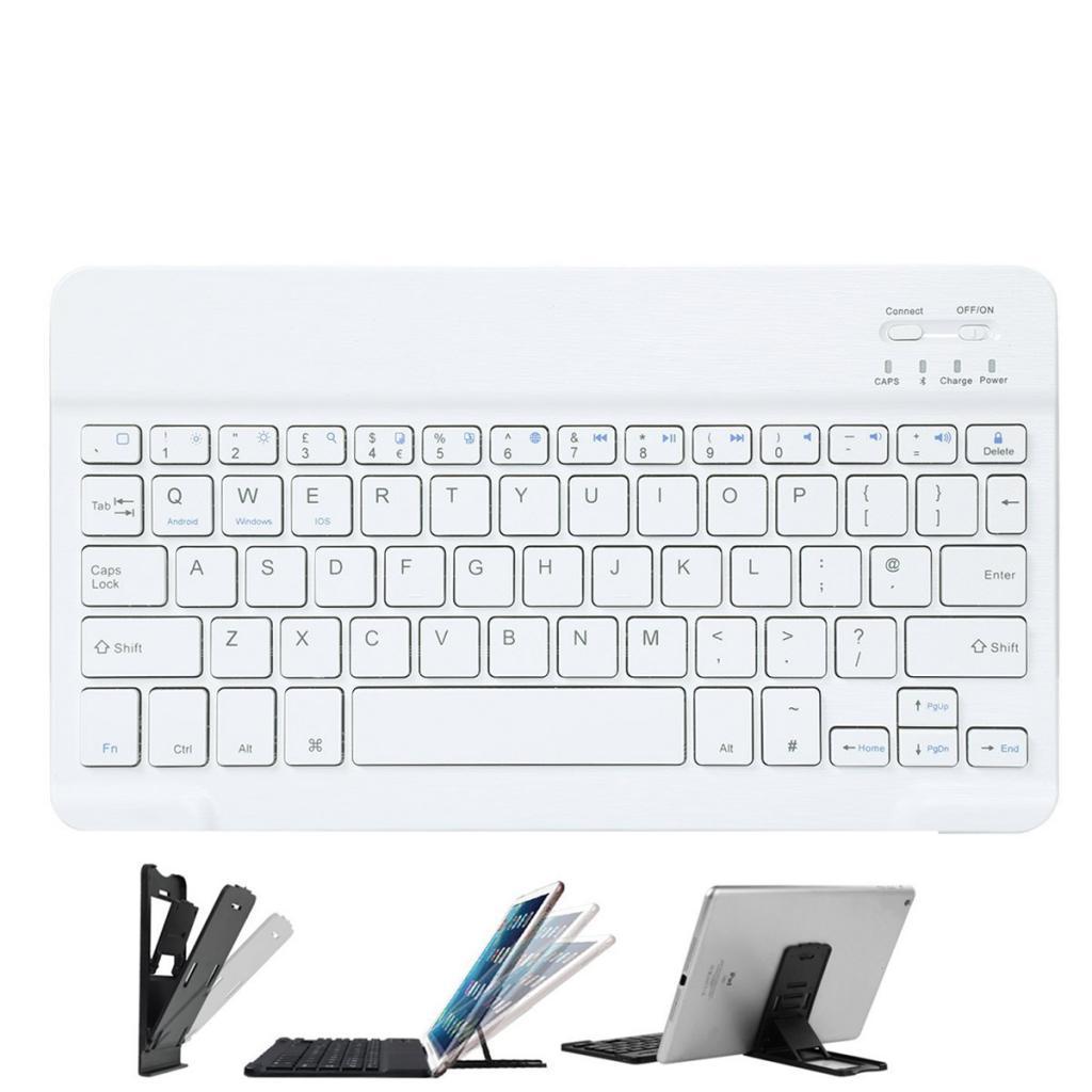 Mini Wireless Bluetooth Keyboard External Keypad& Tablet Stand for Pad