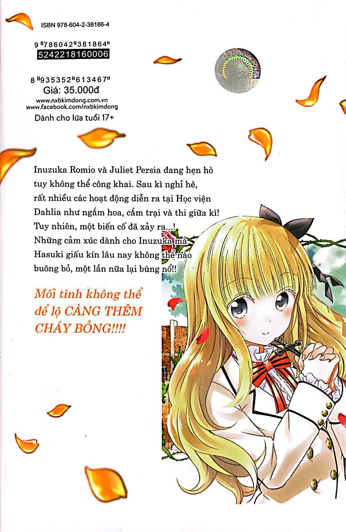 Sách - Nàng Juliet Ở Trường Nội Trú - Tập 6