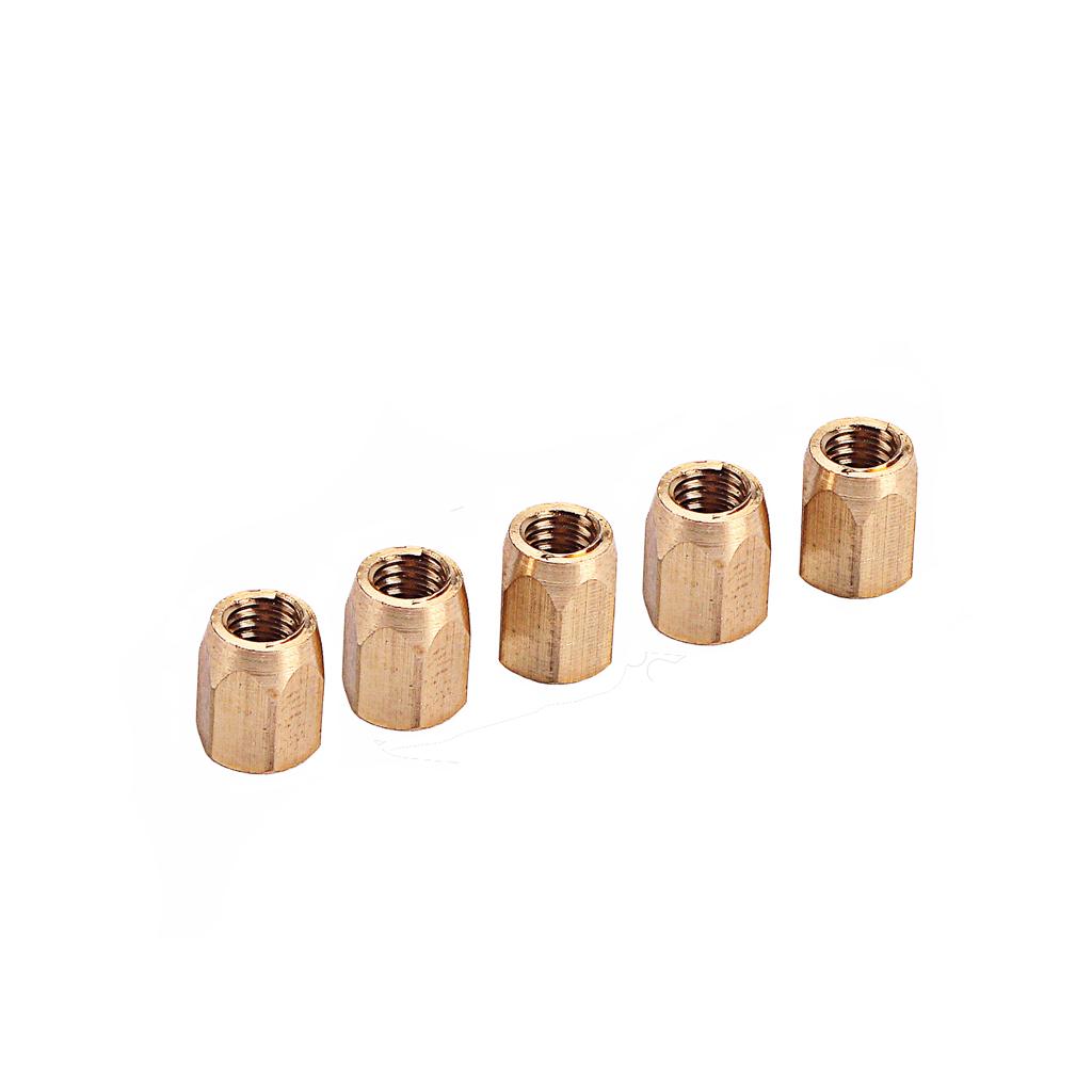 5 Pcs Brass Guitar Truss Rod Nut For Gibson LP Electric Guitar Parts