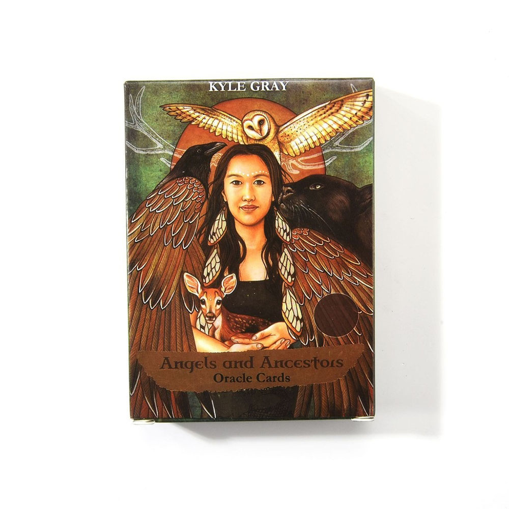 Bài Oracle Angels And Ancestors 55 Lá Bài Tặng File Tiếng Anh Và Đá Thanh Tẩy B5