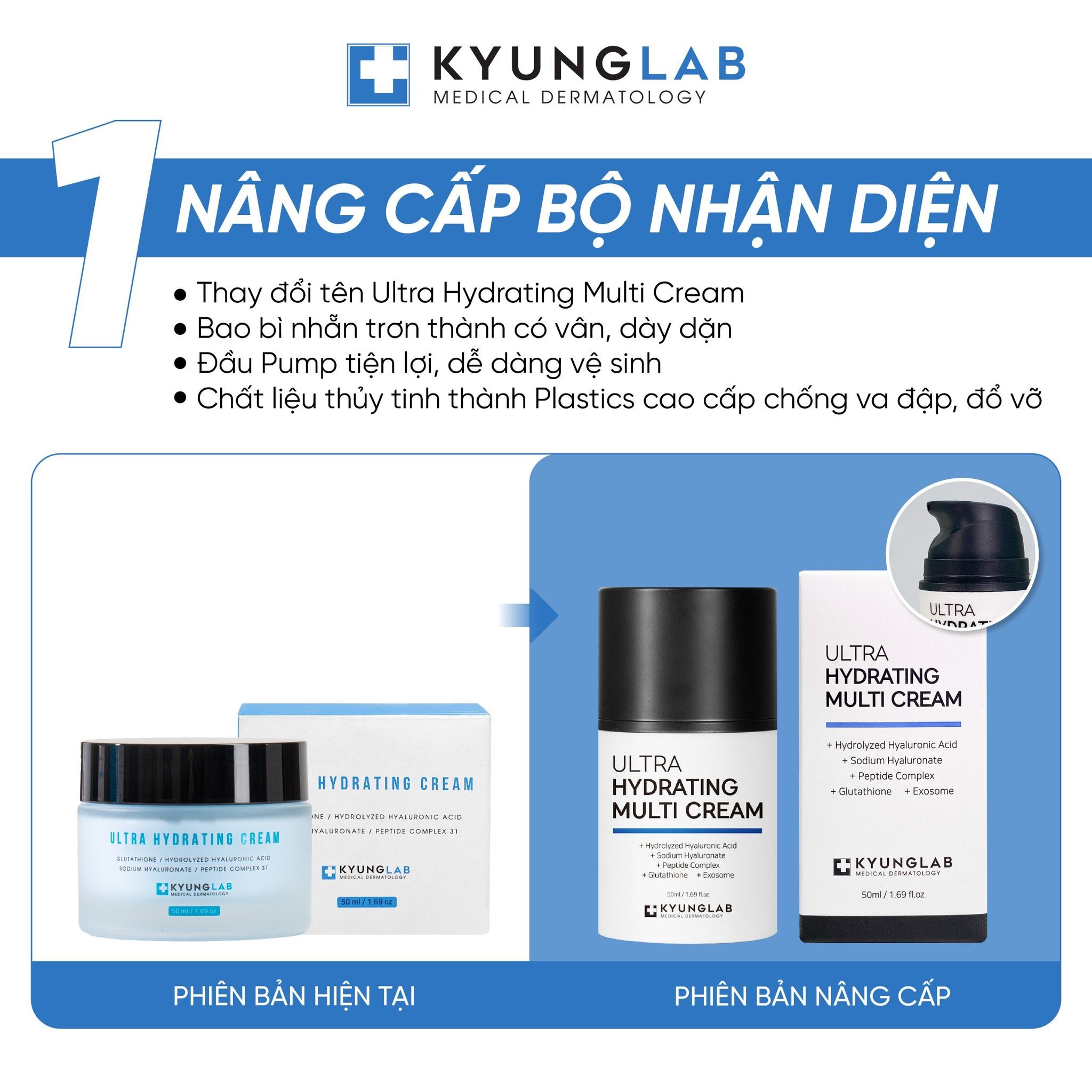 Kem Dưỡng ẩm Chống Lão Hóa Cho Da Kyung Lab Ultra Hydrating Multi Cream 50ml