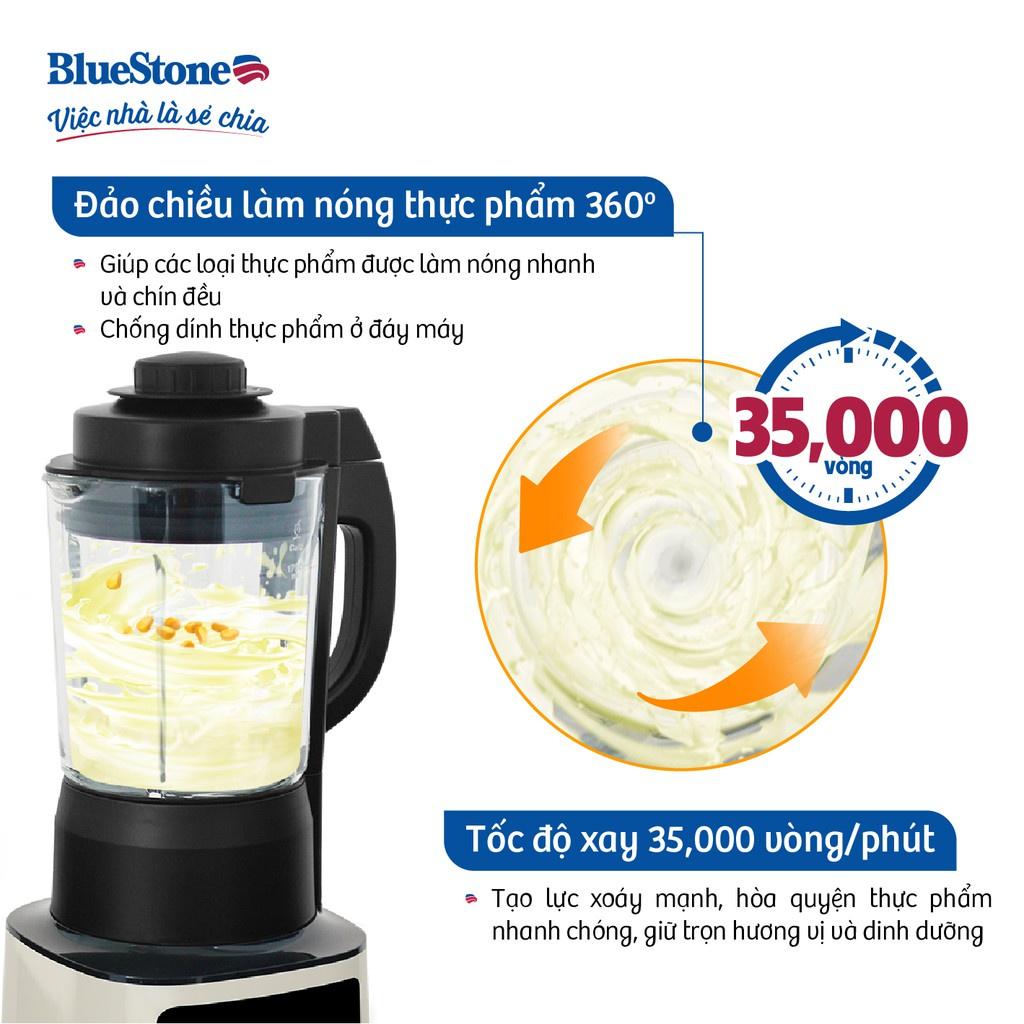 Máy Làm Sữa Hạt BlueStone BLB-6035, 1,75Lít - 1700w, Máy Xay Nấu Đa Năng, Cháo Dinh Dưỡng, Hàng Chính Hãng