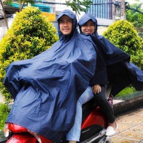 Áo mưa 2 đầu người cho nam và nữ cánh dơi , rộng thoáng ,chống thấm nước tối ưu