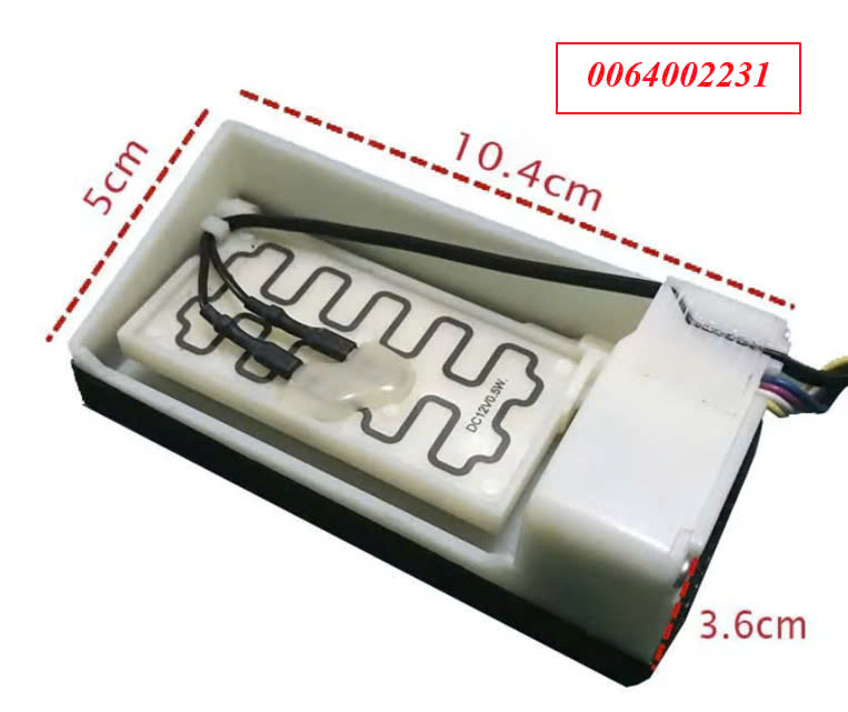DAMPER CỬA GIÓ 0064002231 THAY THẾ TỦ LẠNH AQUA - HÀNG NHẬP KHẨU