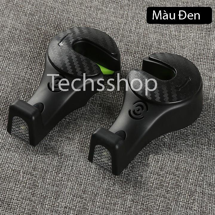 Móc Treo Đồ Sau Ghế Ô Tô Loại Có Đèn - Móc Gắn Sau Ghế Xe Hơi - Multi Function Car Hook - Combo 2 Cái