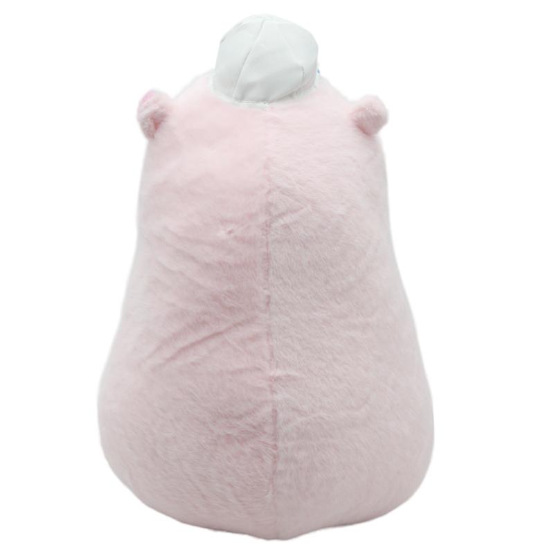 Thú Bông Capybara Ôm Banh Tennis 35 cm - Nuan Nuan YHLXT35 - Màu Hồng
