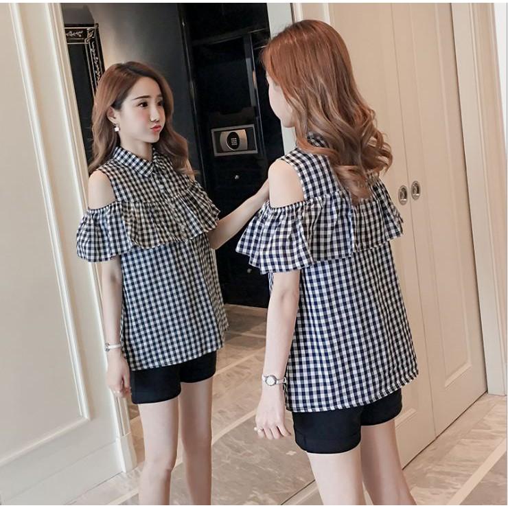 Áo hở vai thô cho bà bầu 149