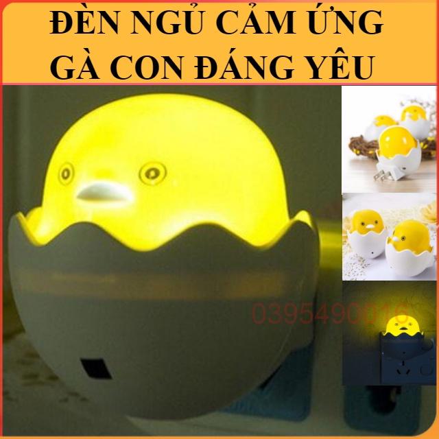 Đèn Ngủ Cảm Ứng Hình Gà Con Nở Mini Dễ Thương Đáng Yêu Cảm Biến ánh  Sáng Tự Động Tắt Bật Tiết Kiệm Điện Tiện Lợi 220V