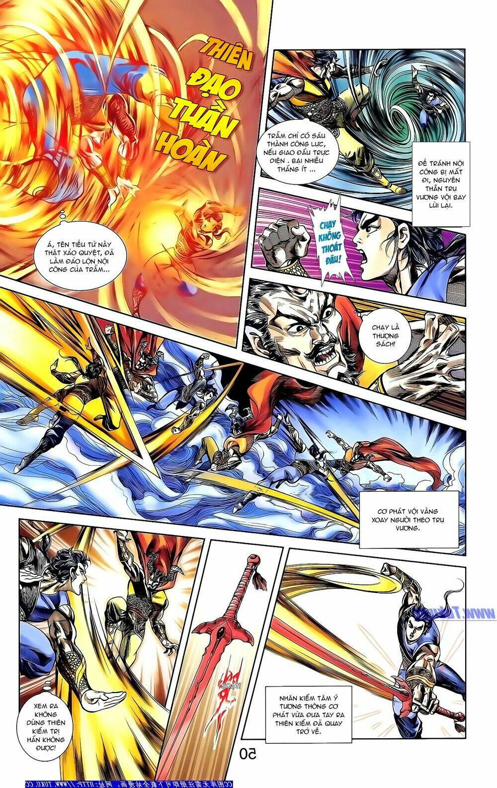 thiên tử truyền kỳ 1 - cơ phát khai chu bản chapter 154 7