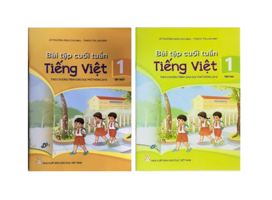 Sách - Combo Bài tập cuối tuần Tiếng Việt 1