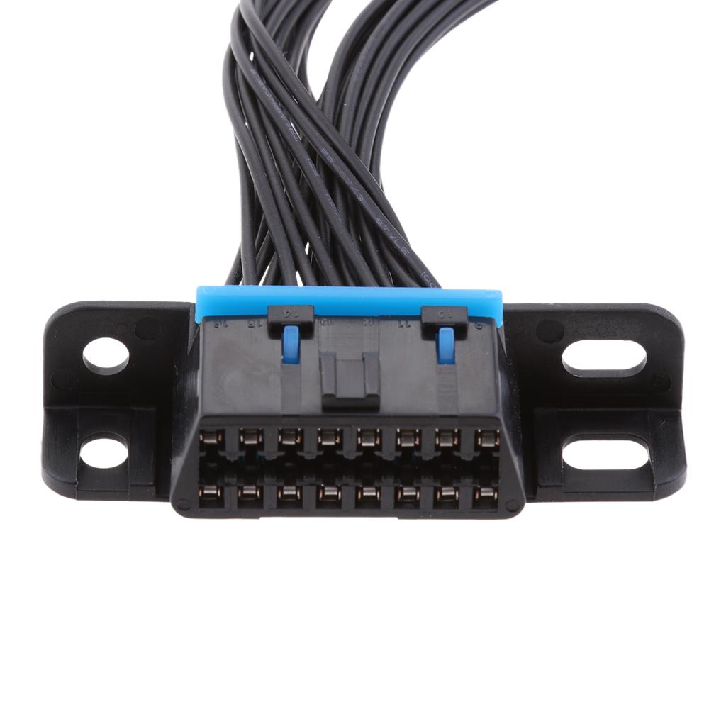 16 Chân OBD2 OBDII Chia Cổng Nam Đến Nữ Cổng Kết Nối Cáp Nối Dài