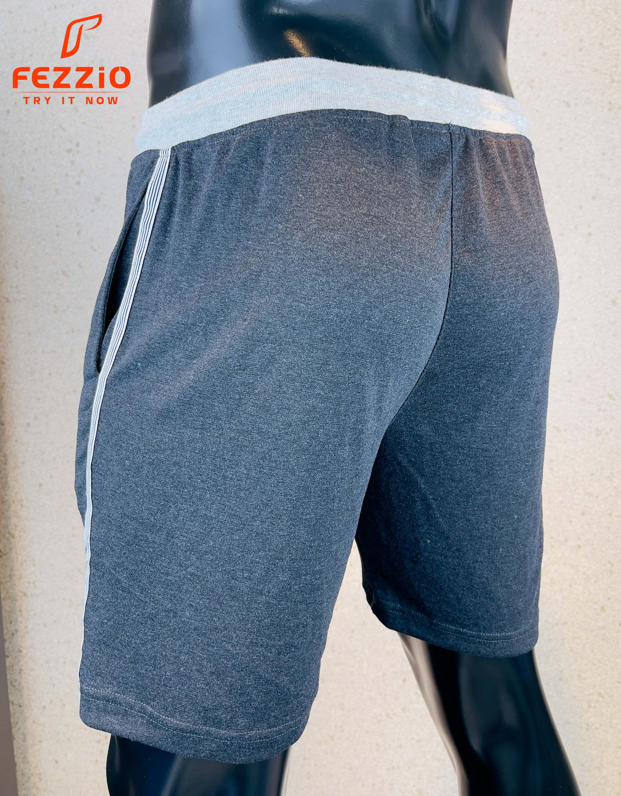 Quần đùi, short nam chất cotton 4 chiều kiểu dáng trẻ trung chính hãng thương hiệu Fezzio