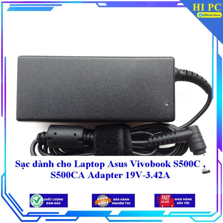 Sạc dành cho Laptop Asus Vivobook S500C S500CA Adapter 19V-3.42A - Hàng Nhập khẩu