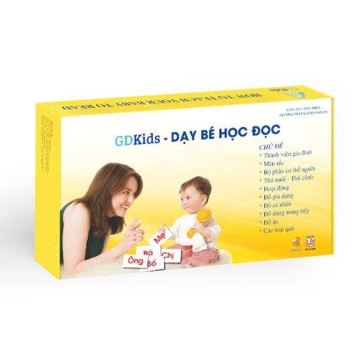 Flashcard - Dạy Trẻ Học Đọc Glenn Doman - Bộ 100 thẻ học thông minh phát triển ngôn ngữ cho trẻ từ 0-6 tuổi