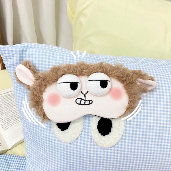 Bịt Mắt Ngủ Cừu Có Túi Nước 4m - ZooZoo 018025 - Màu Nâu
