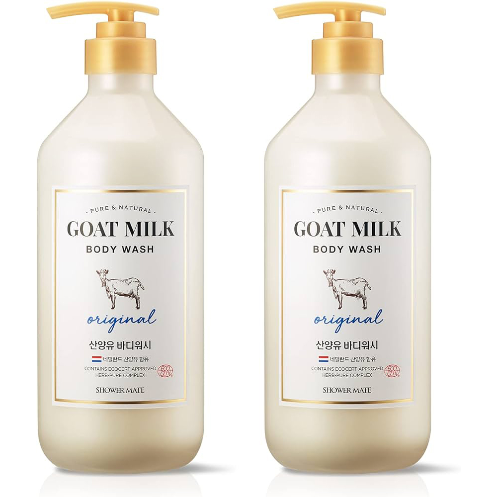 Sữa tắm sữa dê dưỡng trắng, dưỡng ẩm sâu Shower Mate Goat Milk 800ML