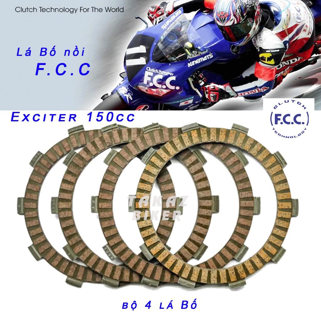 A5 bộ Lá bố nồi và Lá sắt FCC Ya Exciter 150cc
