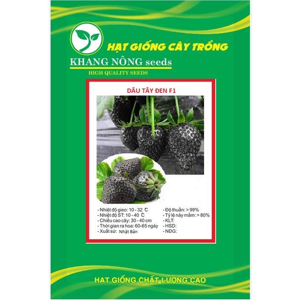 Hạt giống dâu tây đen chịu nhiệt KNS3439 - Gói 100 hạt