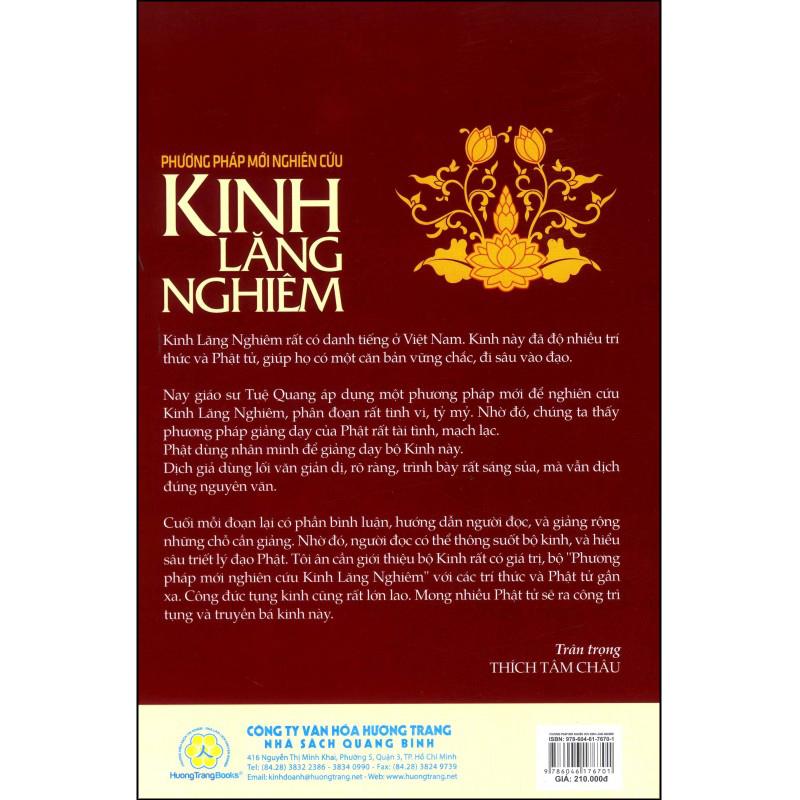 Phương Pháp Nghiên Cứu Kinh Lăng Nghiêm