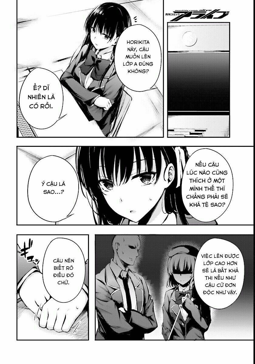 chào mừng đến với lớp học thượng đẳng: √horikita chapter 3 13