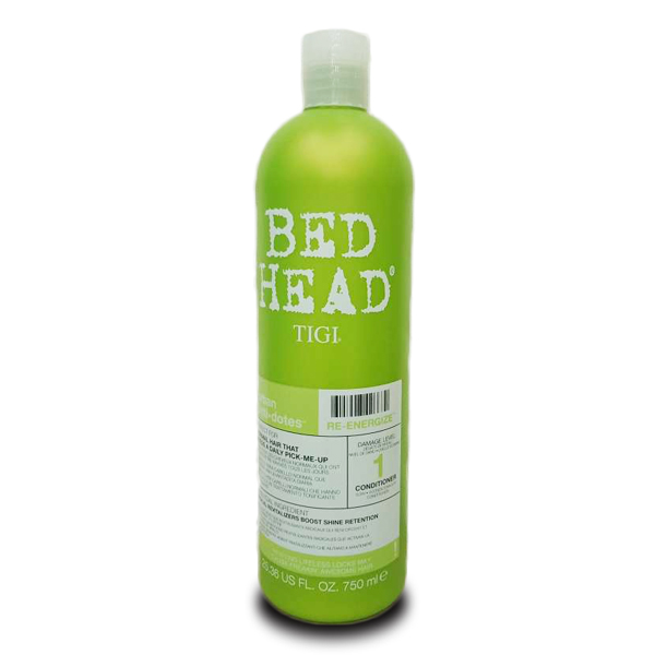 Cặp đôi gội - xả Bed Head Tigi xanh lá số 1 tái tạo sinh lực cho tóc