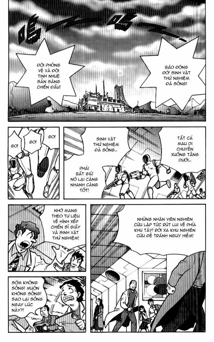 hiệp sĩ giấy - origami fighter chapter 35 14