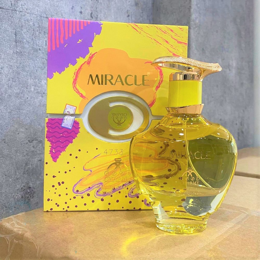 Nước hoa nữ cao cấp, Charme Miracle, đậm chất nước hoa Pháp, mùi hương quý phái, lưu hương lâu, 80ml