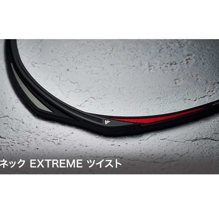Vòng cổ Phiten Rakuwa extreme twist TG783052/TG783053/TG783152/TG783153 - Đen