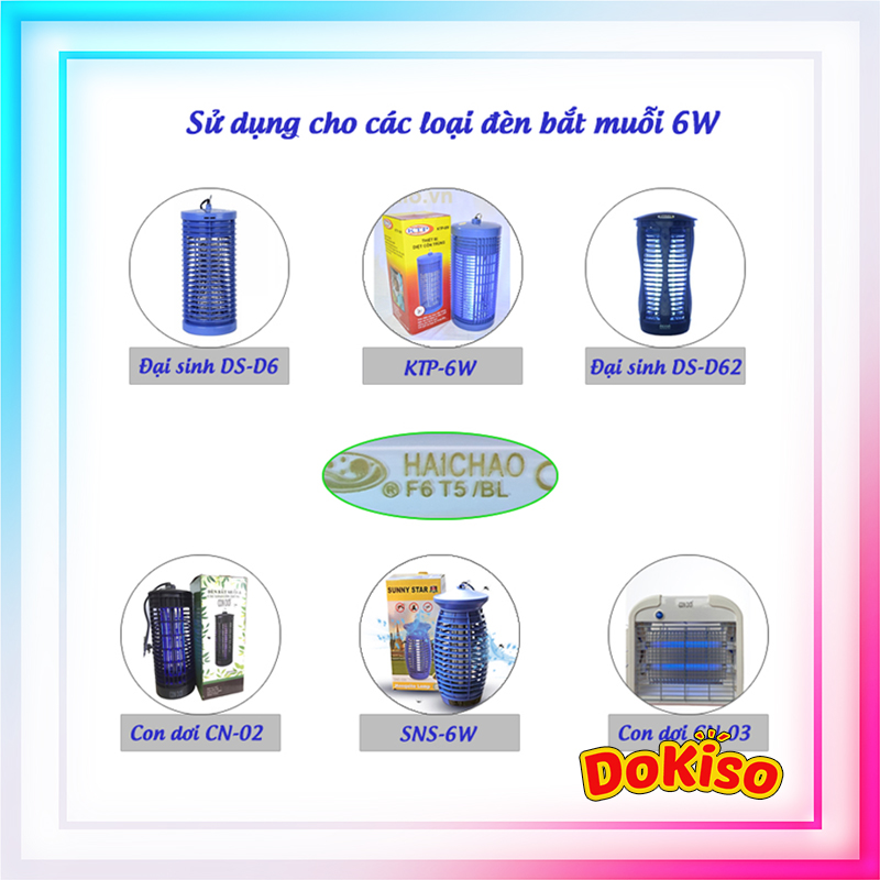 Bóng đèn bắt muỗi HAICHAO đủ loại công suất cho các loại đèn bắt muỗi và côn trùng