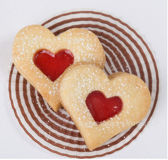 Bộ 12 Khuôn làm bánh, khuôn tạo hình bánh Cookie kiểu dáng đáng yêu hình ngôi sao, trái tim, bông hoa và vòng tròn xinh xắn GD230-KhuonBanh